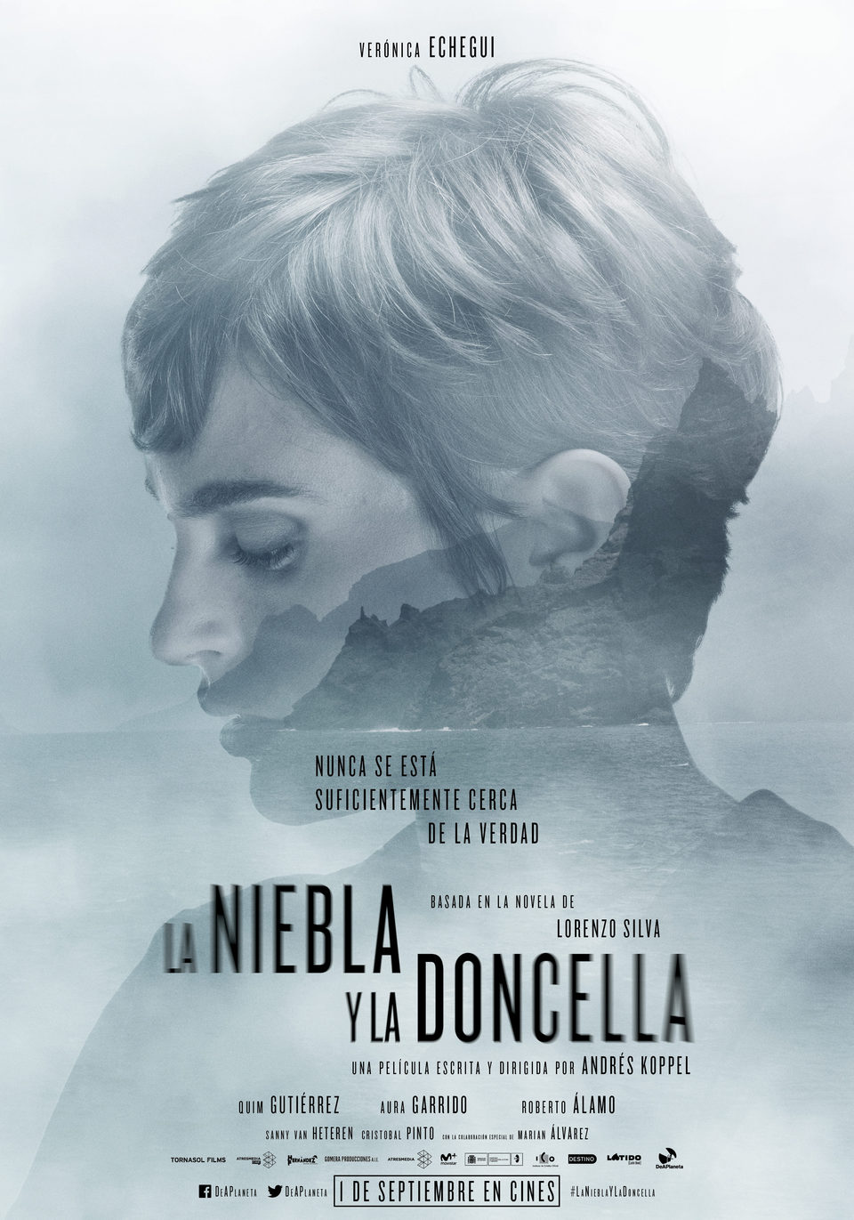 Cartel de La Niebla Y La Doncella - Verónica Echegui