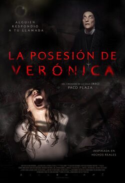 Cartel de La posesión de Verónica