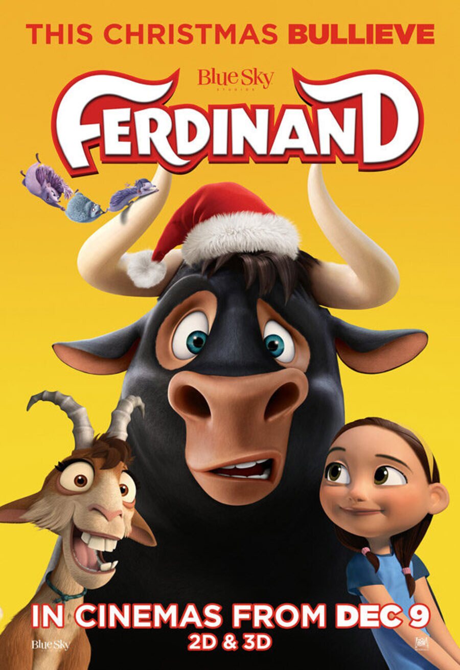 Cartel de Olé, el viaje de Ferdinand - Christmas poster