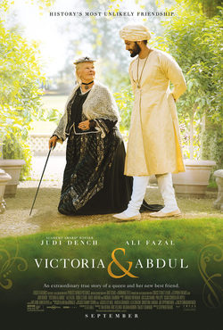 Cartel de Victoria & Abdul