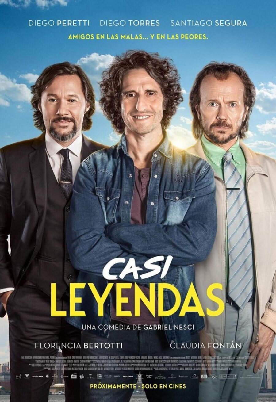 Cartel de Casi leyendas - 