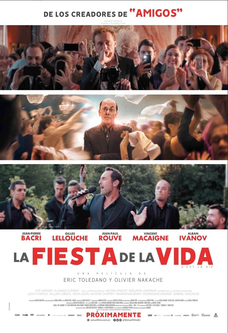 Cartel de La fiesta de la vida - México