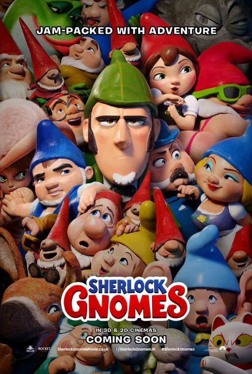 Cartel de Sherlock Gnomes - Cartel U.K