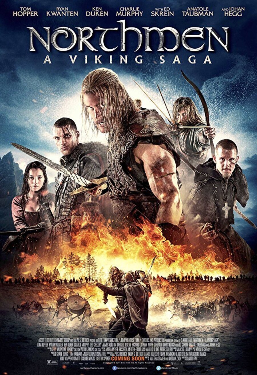 Cartel de Northmen: Los vikingos - Reino Unido