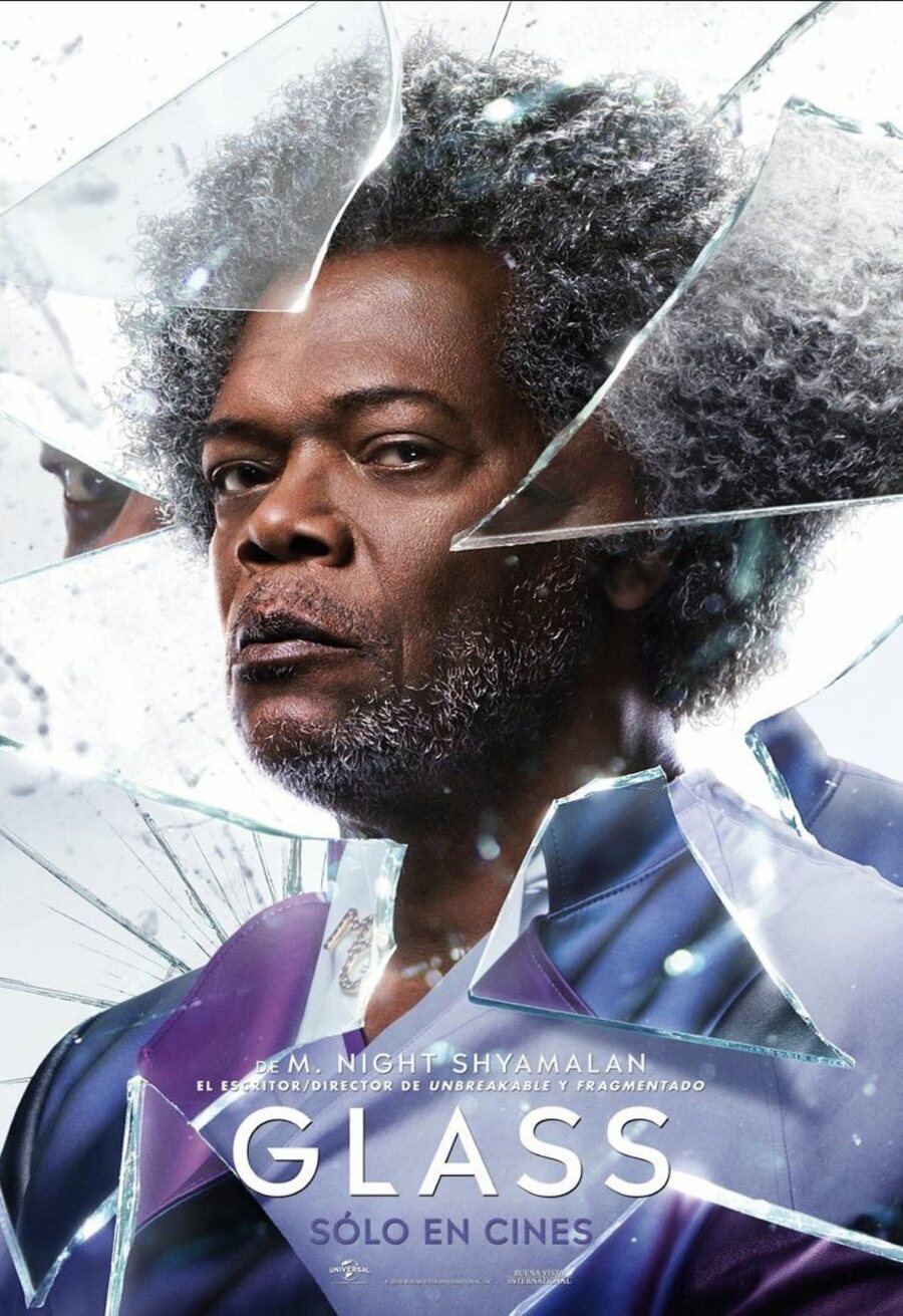 Cartel de Glass - Samuel L. Jackson