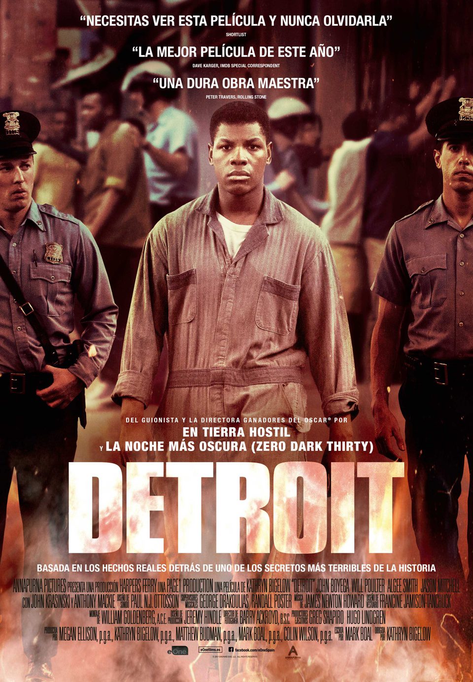 Cartel de Detroit - Póster oficial 'Detroit'