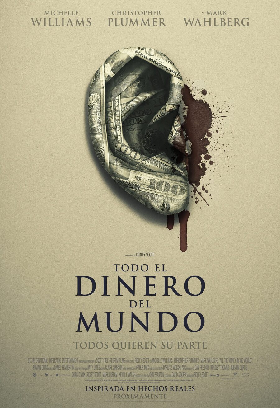 Cartel de Todo el dinero del mundo - 