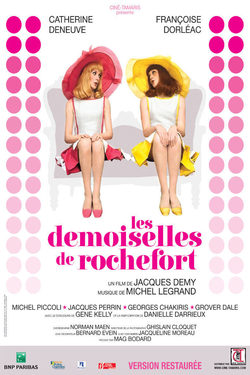 Cartel de Las señoritas de Rochefort