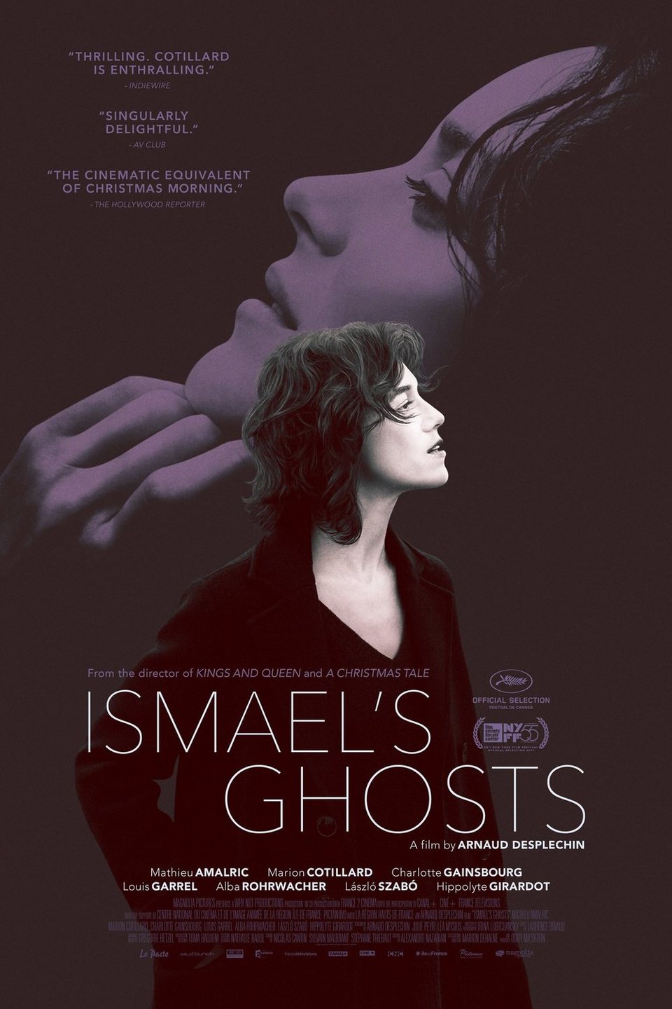 Cartel de Los fantasmas de Ismael - Internacional
