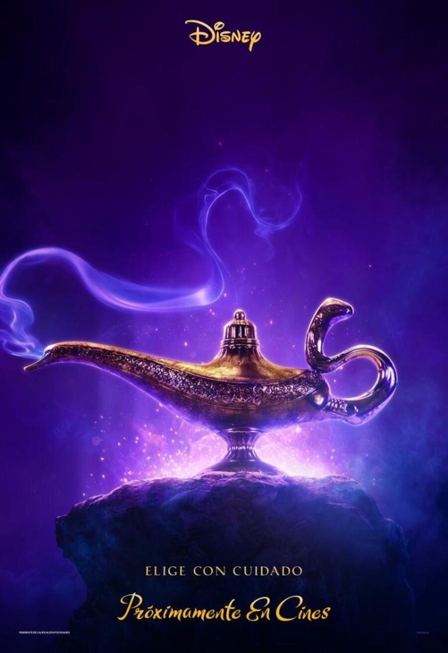 Cartel de Aladdin - Teaser español