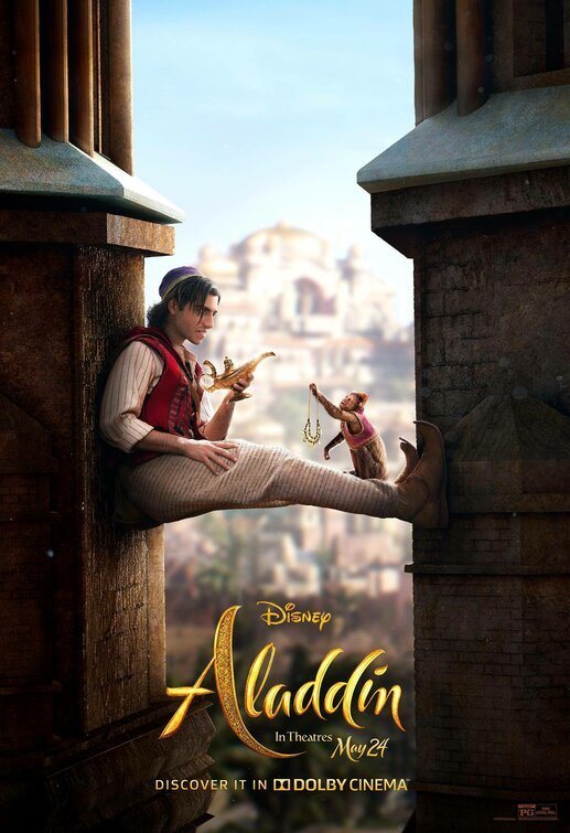 Cartel de Aladdin - EEUU #3