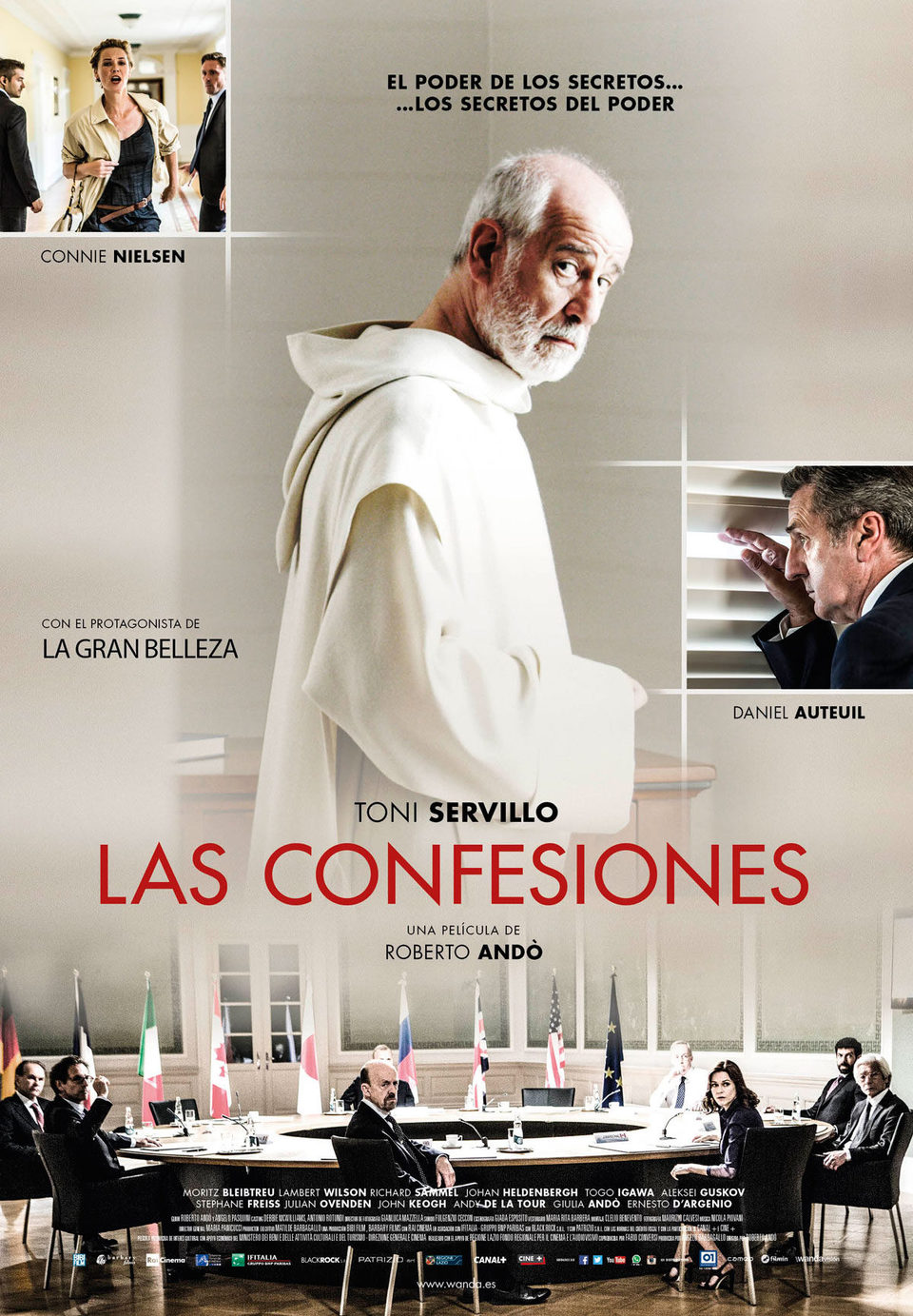 Cartel de Le confessioni - 'Las confesiones'