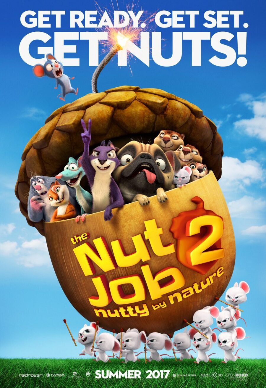 Cartel de Locos por las nueces 2 - The Nut Job 2: nutty by nature