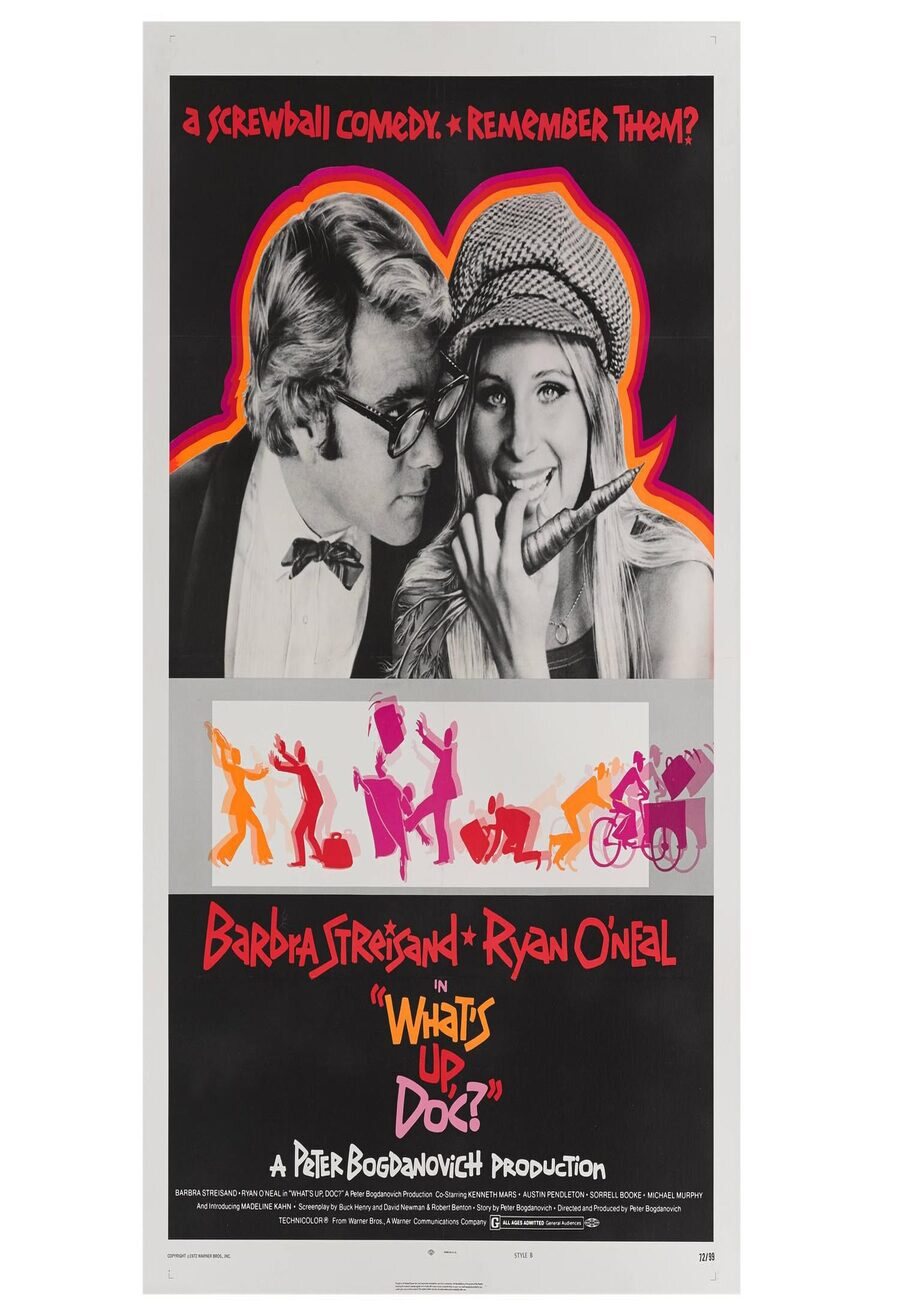 Cartel de La chica terremoto - 'What's Up, Doc?' Poster