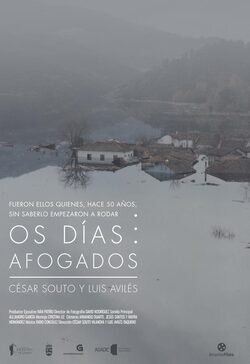Cartel de Os días afogados