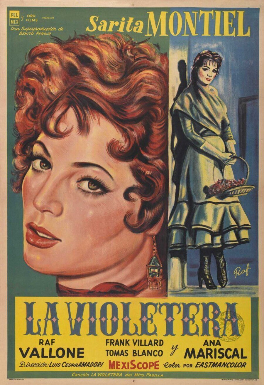 Cartel de La violetera - España