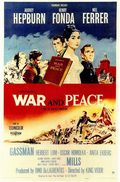 Cartel de La guerra y la paz