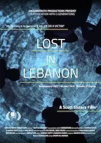 Cartel de Lost in Lebanon - Reino Unido