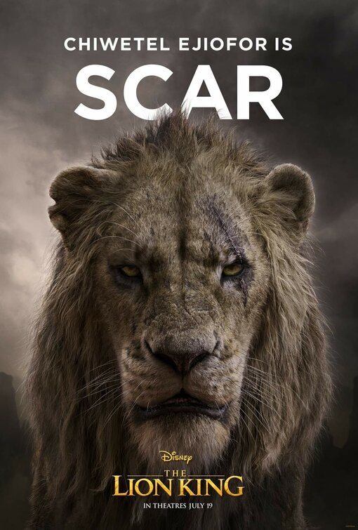 Cartel de El rey león - Scar