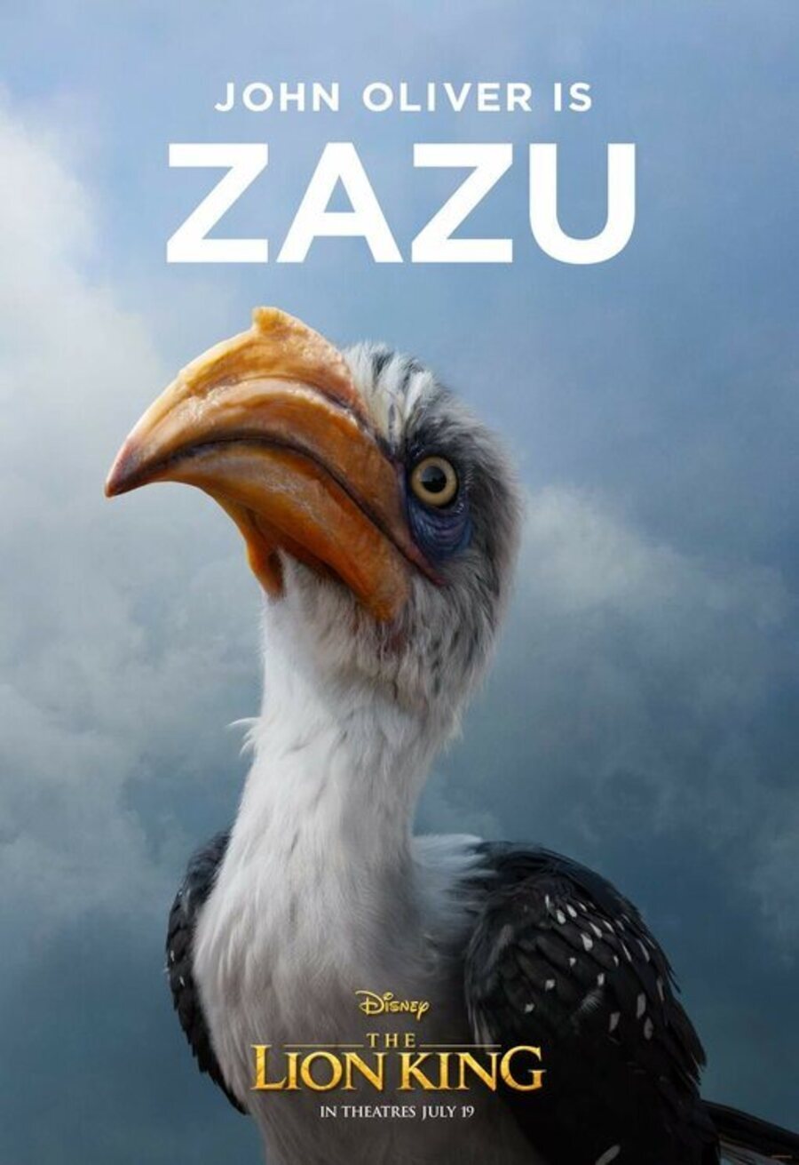 Cartel de El rey león - Zazu