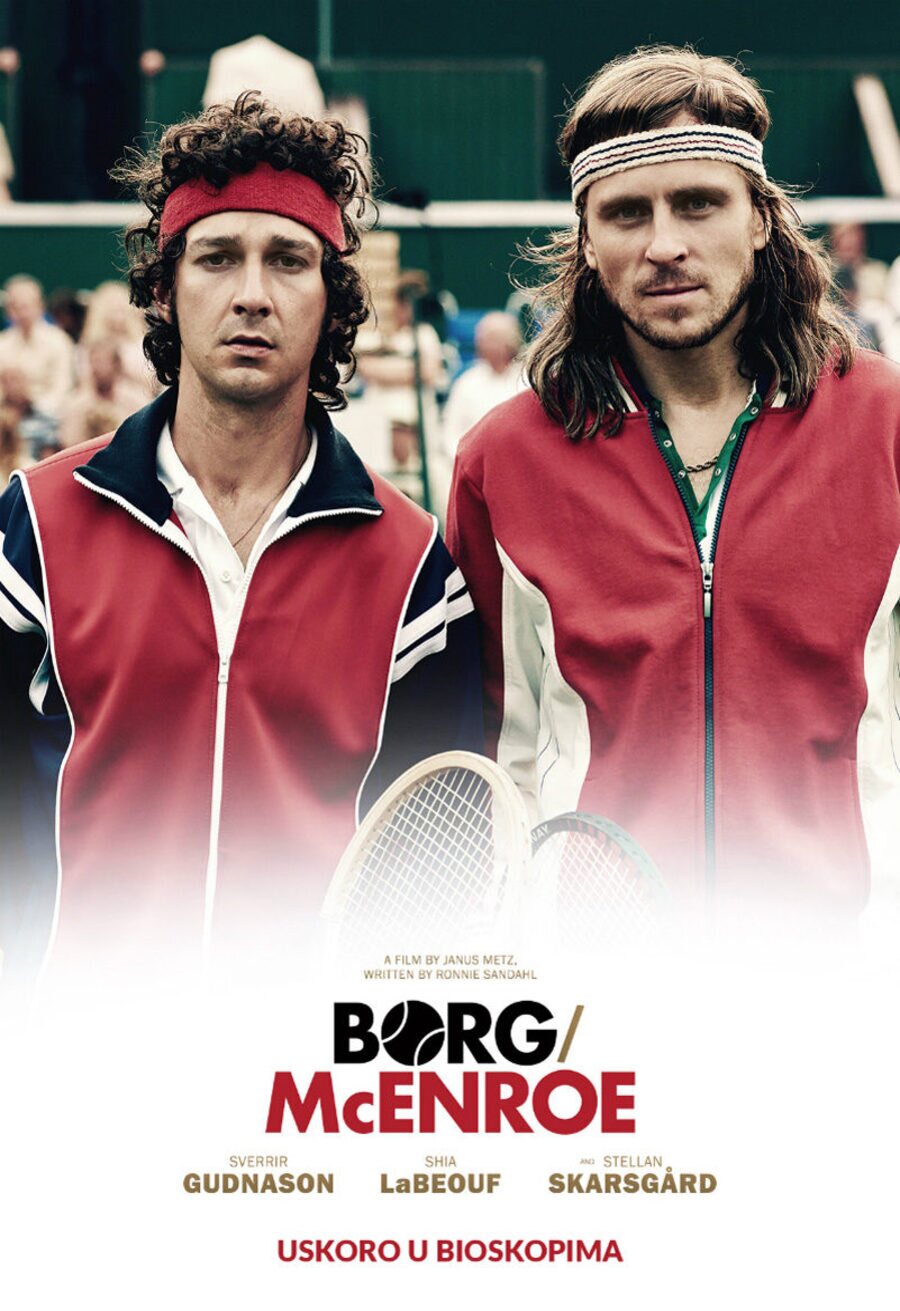 Cartel de Borg vs McEnroe - Poster