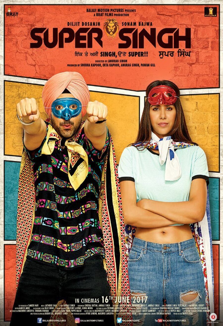 Cartel de Super Singh - UK