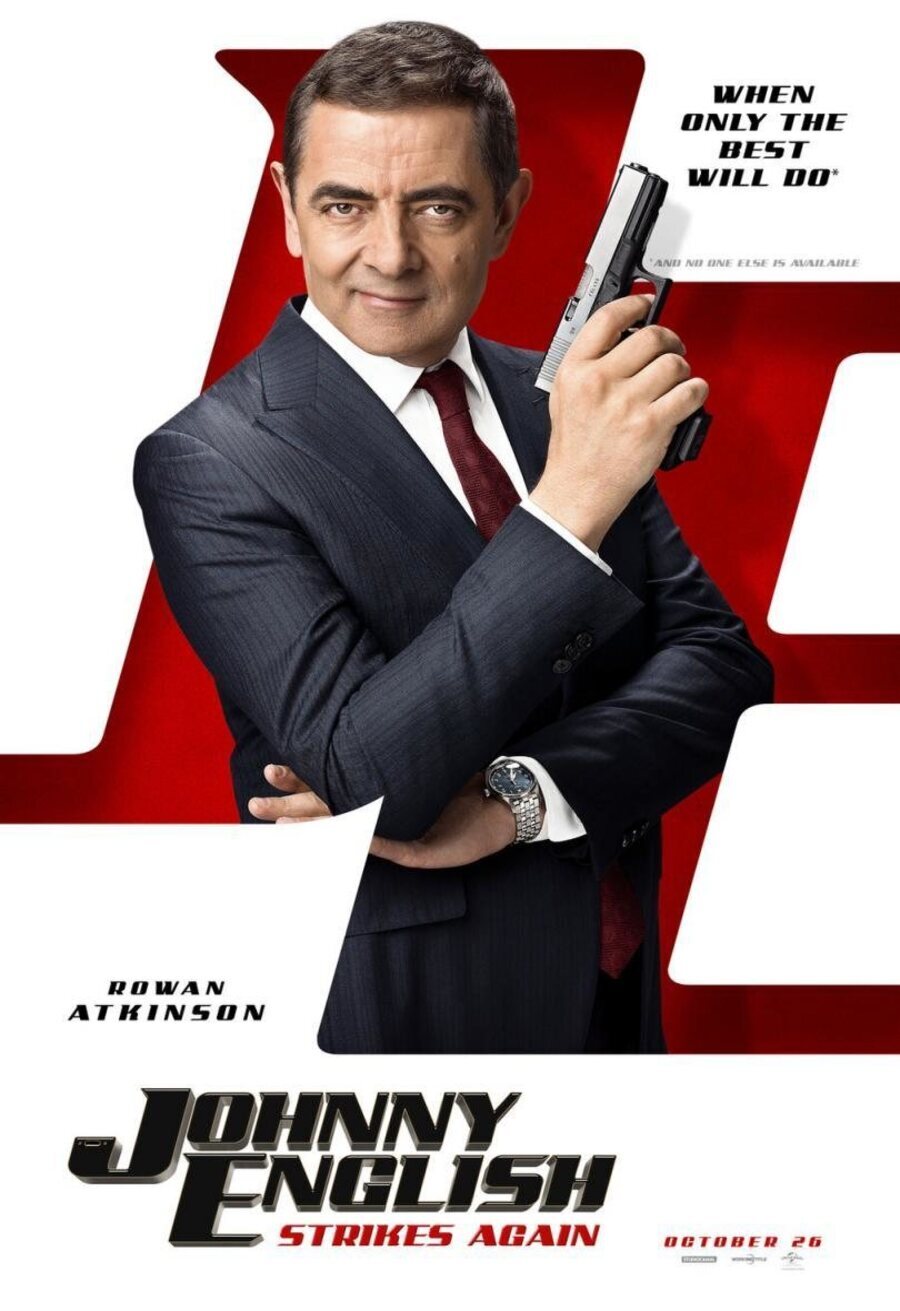 Cartel de Johnny English Strikes Again - Inglés