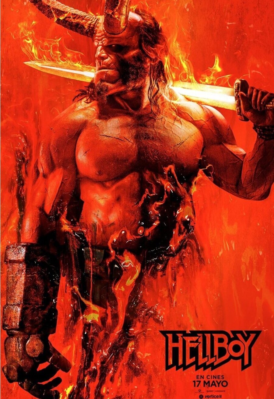 Cartel de Hellboy - Teaser Poster #1