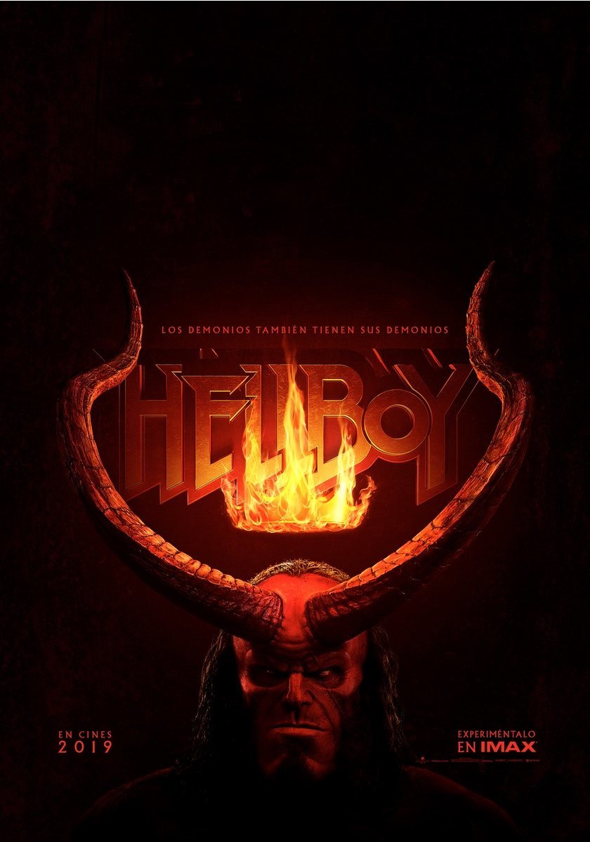 Cartel de Hellboy - Teaser Poster #2