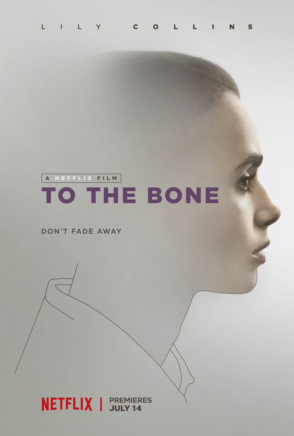 Cartel de To the bone - EE.UU.