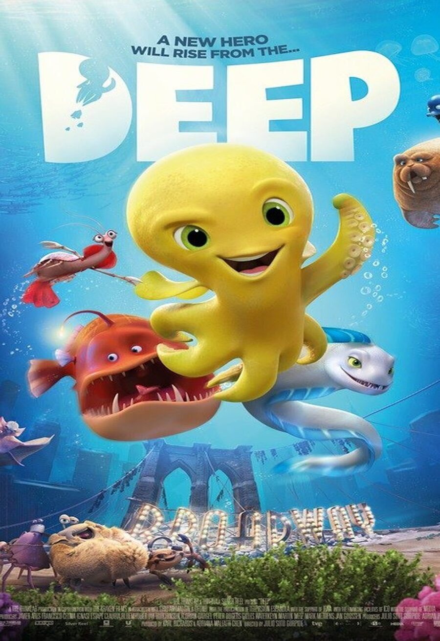 Cartel de Deep: el pulpo - Póster alternativo