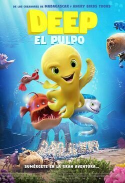 Cartel de Deep: el pulpo