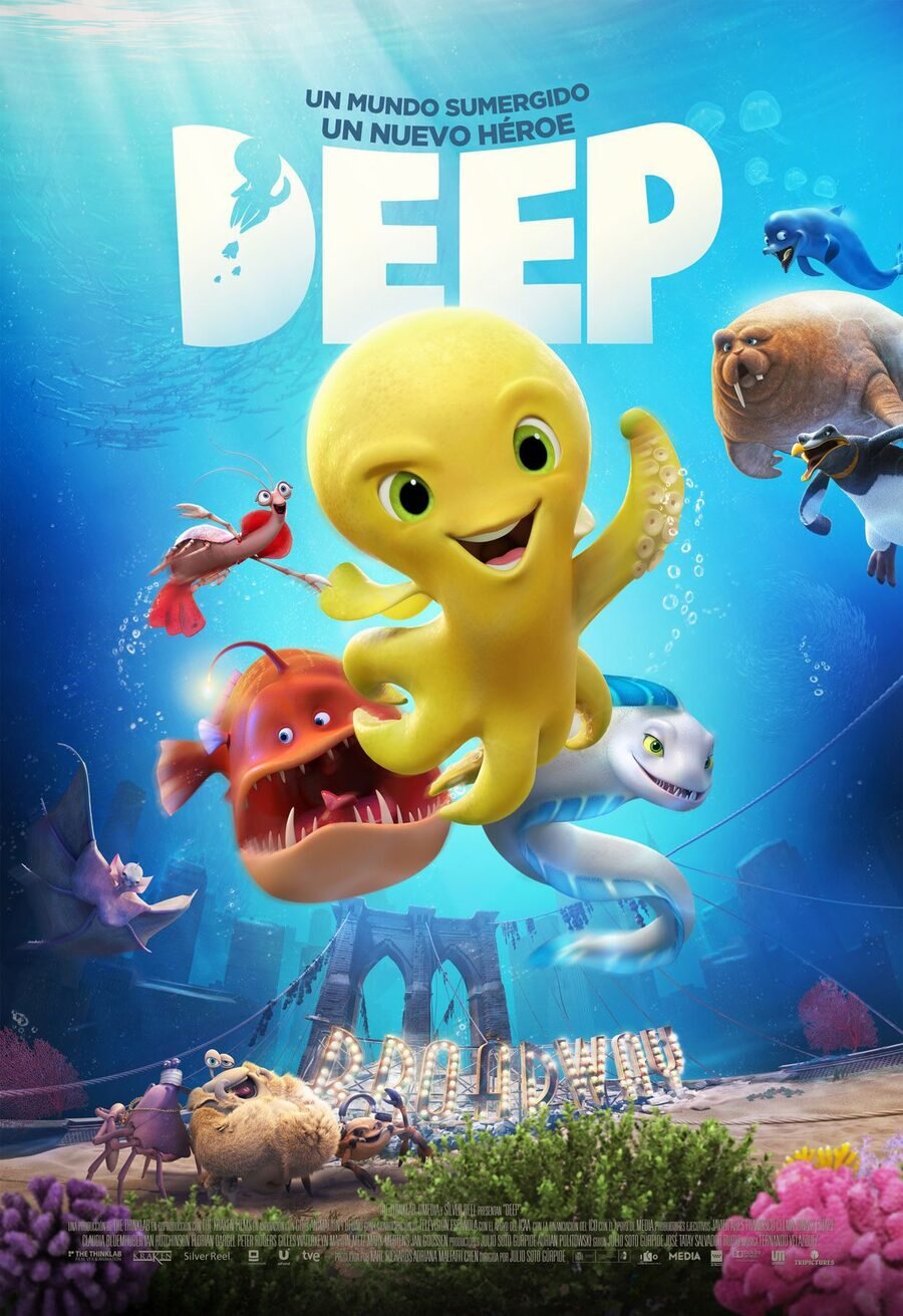 Cartel de Deep: el pulpo - Póster España