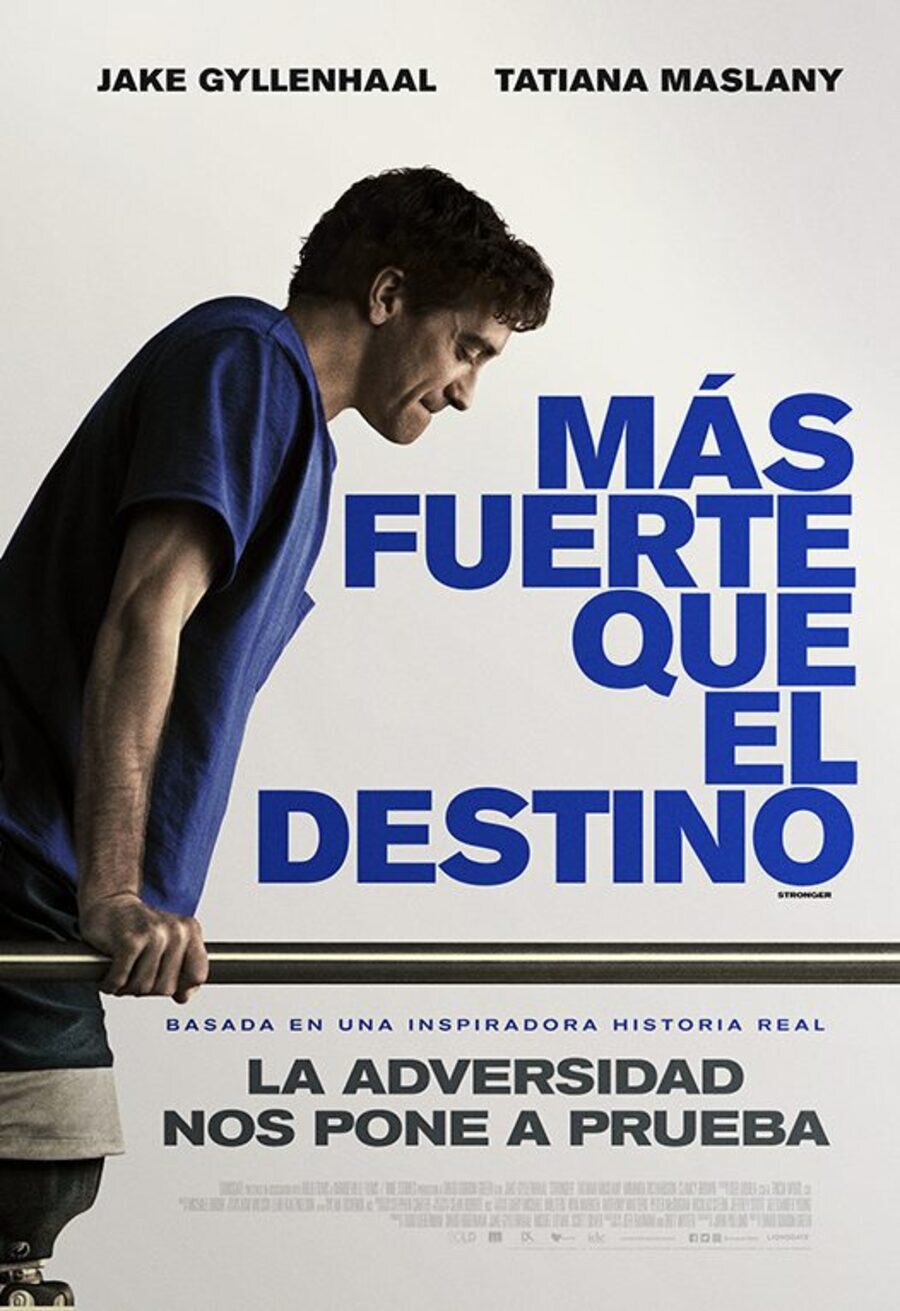 Cartel de Más fuerte que el destino (Stronger) - México