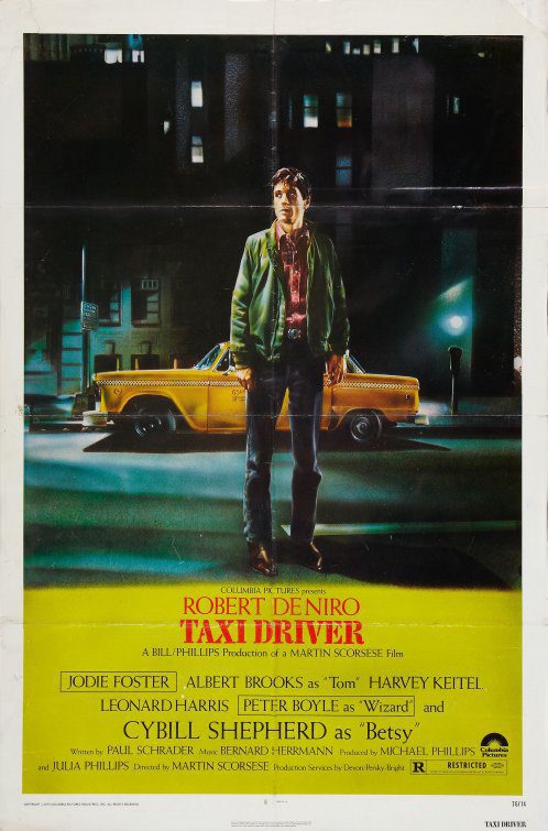 Cartel de Taxi Driver - Estados Unidos