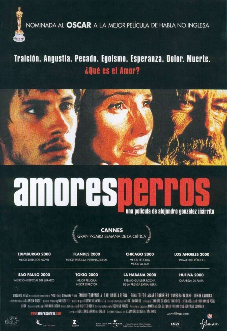 Cartel de Amores perros - España