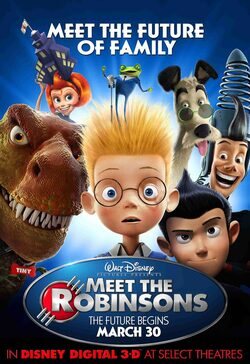 Cartel de Descubriendo a los Robinsons