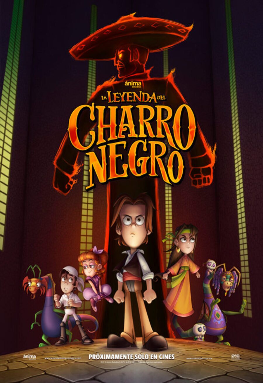 Cartel de La leyenda del charro negro - Póster final