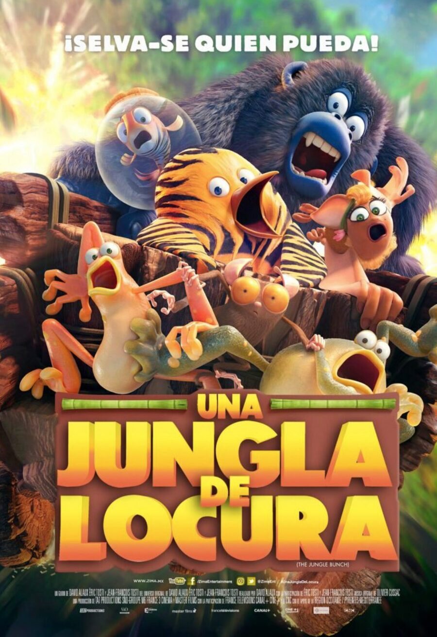 Cartel de Una jungla de locura - México
