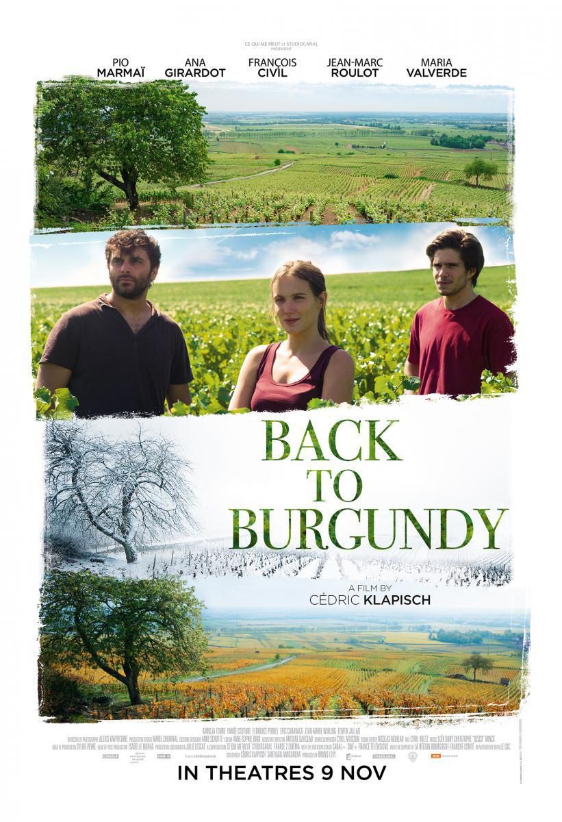 Cartel de El viñedo que nos une - Back To Burgundy