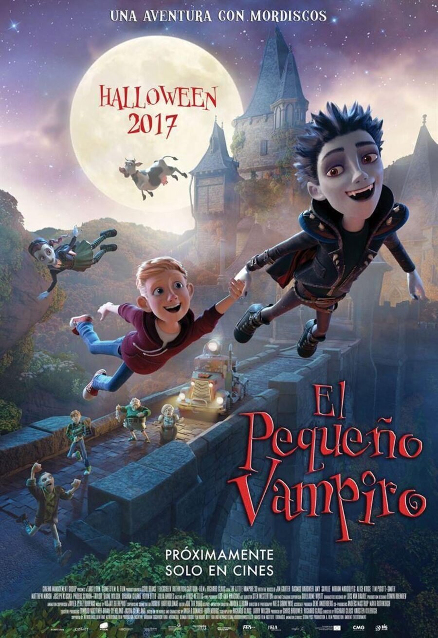 Cartel de The Little Vampire 3D - Español