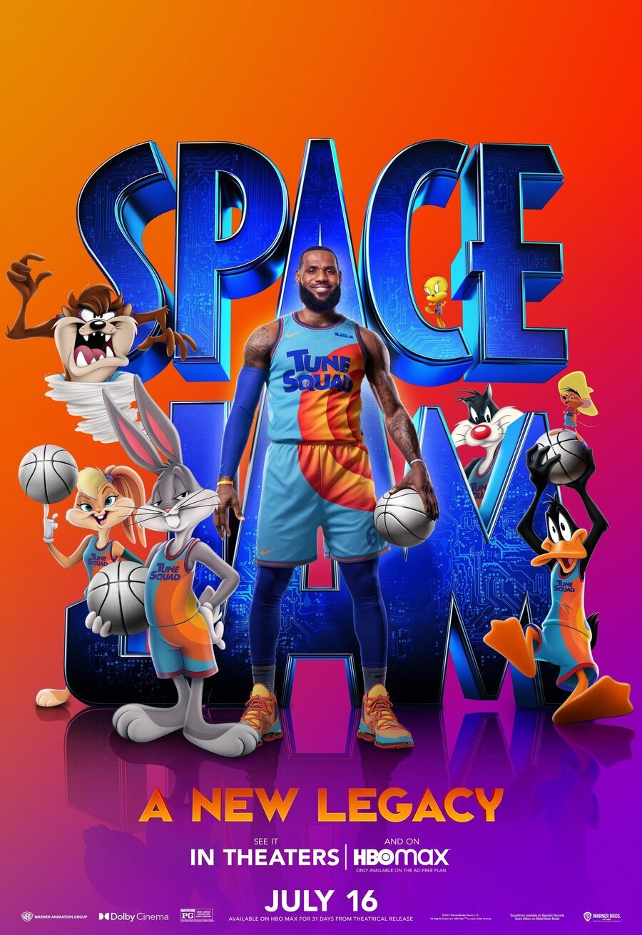 Cartel de Space Jam: Una Nueva Era - EEUU Final