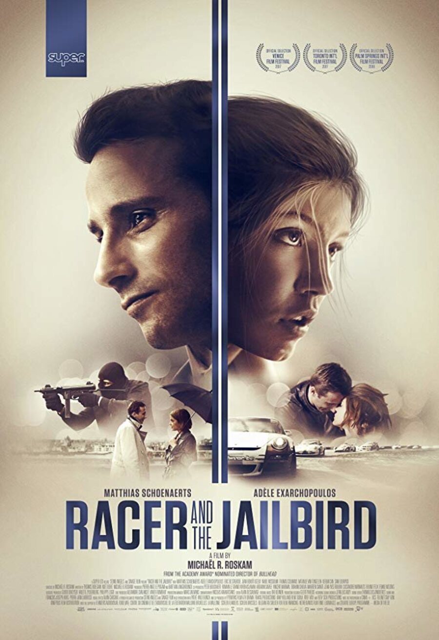 Cartel de Perseguidos por el destino - RACER AND THE JAILBIRD