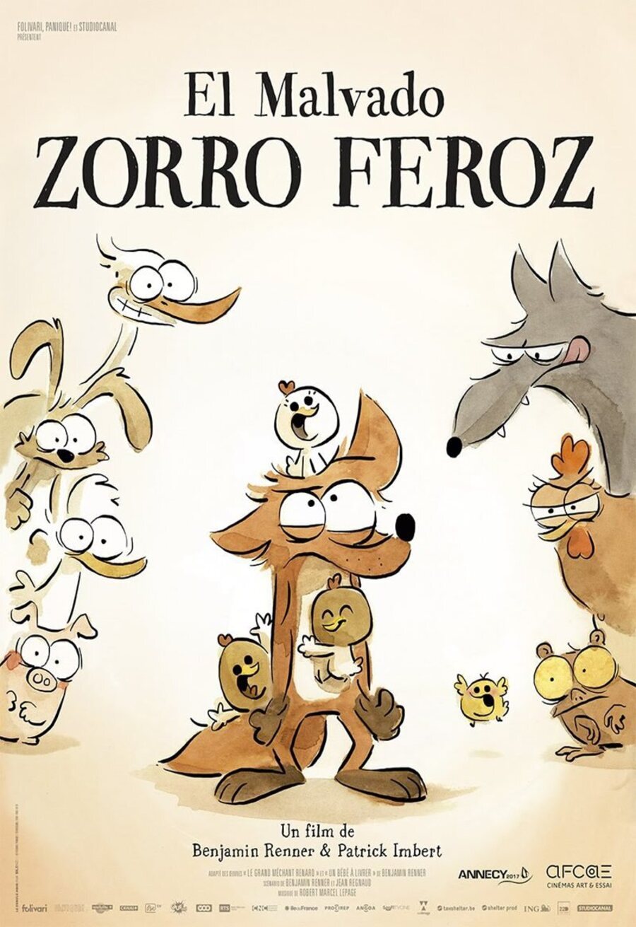 Cartel de Le grand méchant renard et autres contes - España