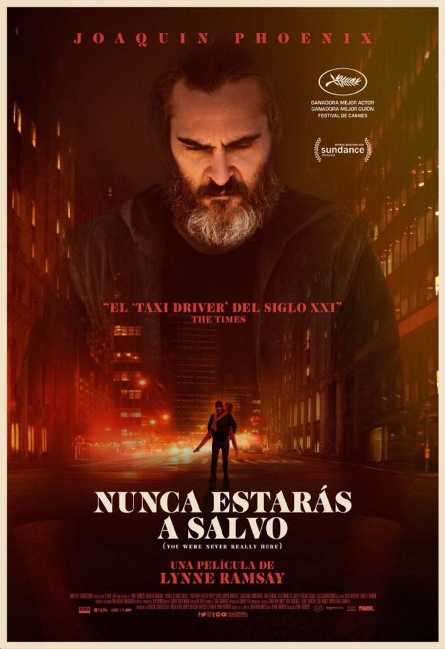 Cartel de Nunca estarás a salvo - México