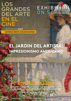 Póster 'El jardín del artista: impresionismo americano'