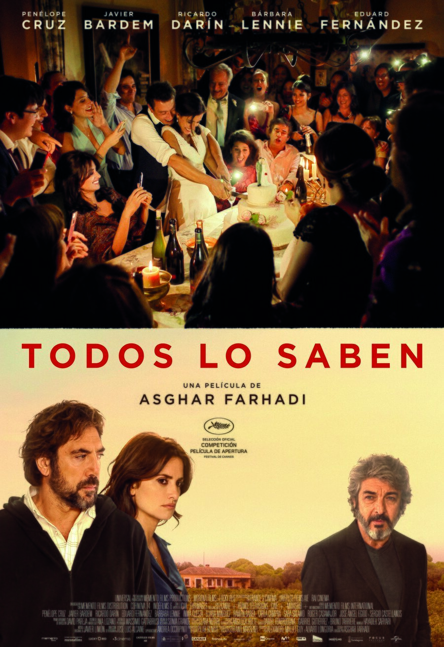 Cartel de Todos lo saben - Póster 'Todos lo saben'