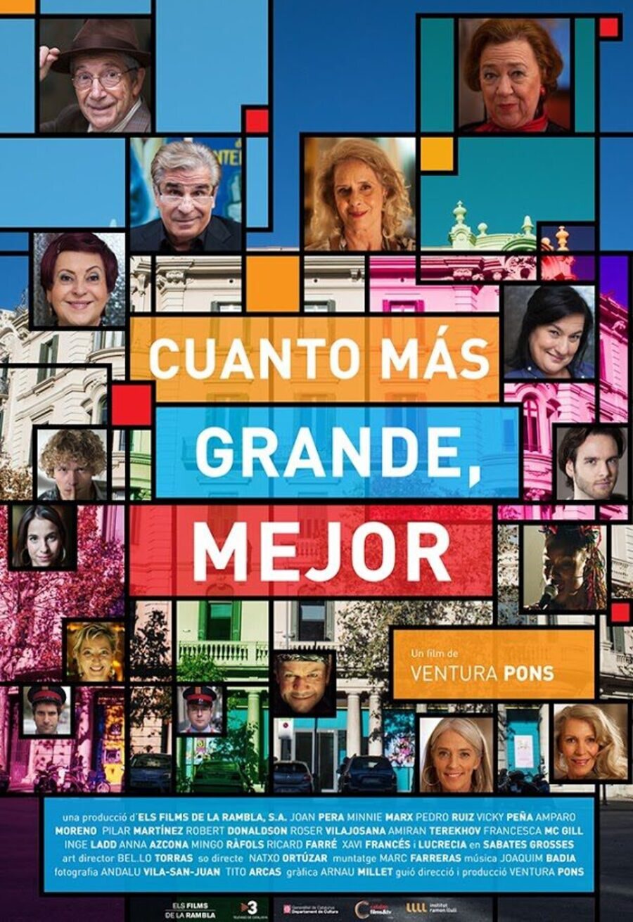 Cartel de Cuanto más grande, mejor - España