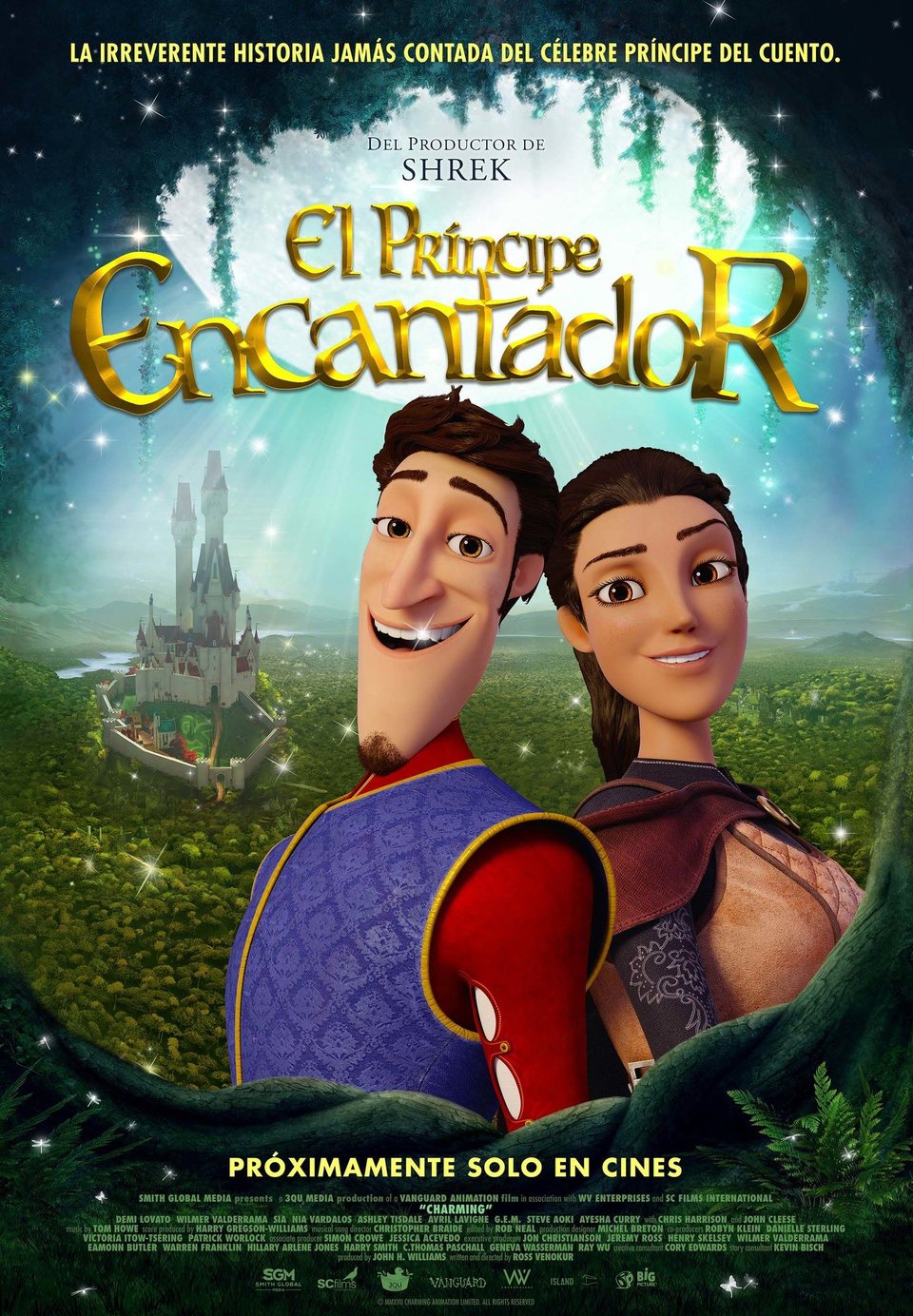 Cartel de El príncipe encantador - póster español