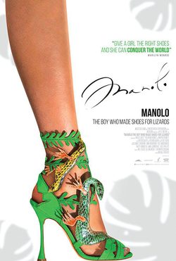 Cartel de Manolo: El mago de los zapatos